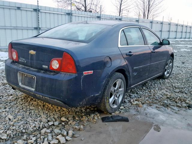 1G1ZC5E05AF127855 - 2010 CHEVROLET MALIBU 1LT BLUE photo 4