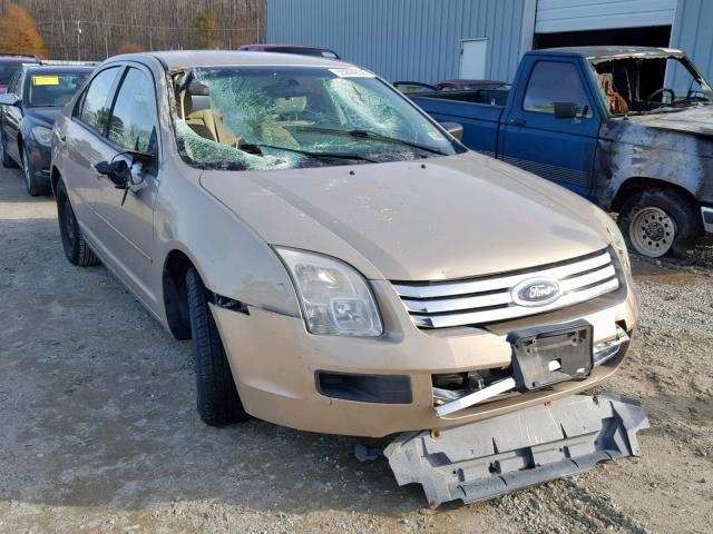 3FAFP06Z36R212272 - 2006 FORD FUSION S TAN photo 1