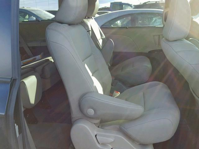 5TDYZ3DC9JS952282 - 2018 TOYOTA SIENNA XLE BLACK photo 6