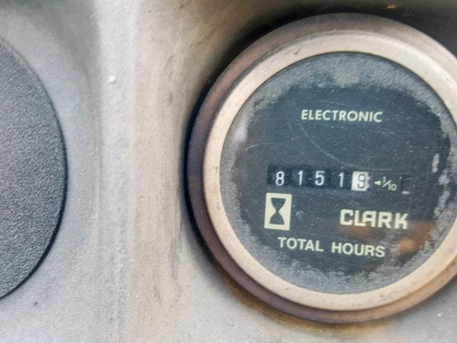 G138MB4386961 - 1985 CLAR FORKLIFT 绿色 照片 8