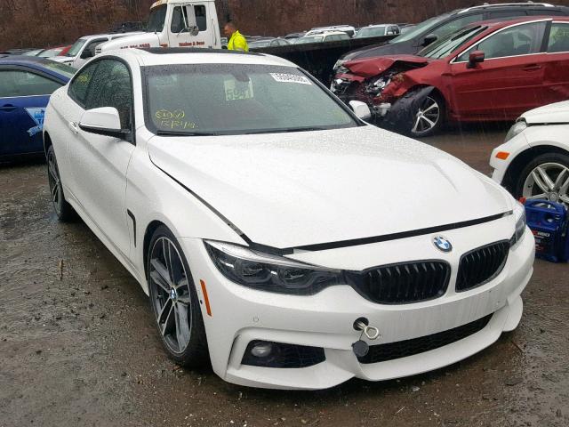 WBA4W9C52KAF94597 - 2019 BMW 440XI WHITE photo 1