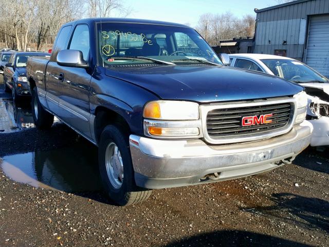 1GTEK19T2XE533063 - 1999 GMC NEW SIERRA BLUE photo 1