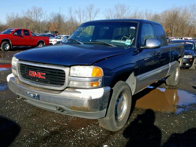 1GTEK19T2XE533063 - 1999 GMC NEW SIERRA BLUE photo 2