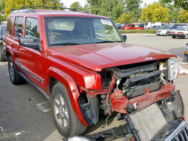 1J8HG58286C170897 - 2006 JEEP COMMANDER Qırmızı foto 1