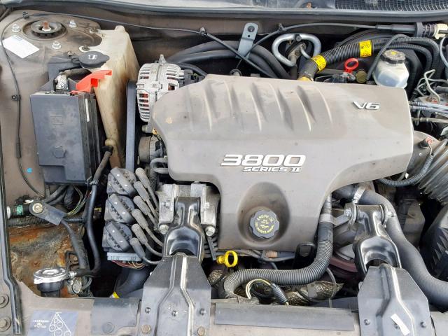 1G2WP52K32F119313 - 2002 PONTIAC GRAND PRIX ყავისფერი ფოტო 7