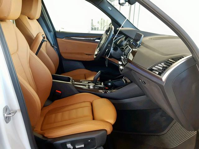 5UXTR9C53JLD57009 - 2018 BMW X3 XDRIVEM WHITE photo 5