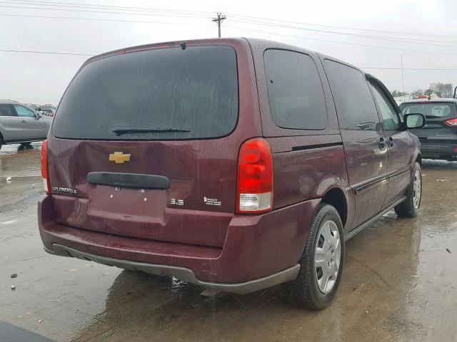 1GNDV23L16D246861 - 2006 CHEVROLET UPLANDER L Bordo foto 4