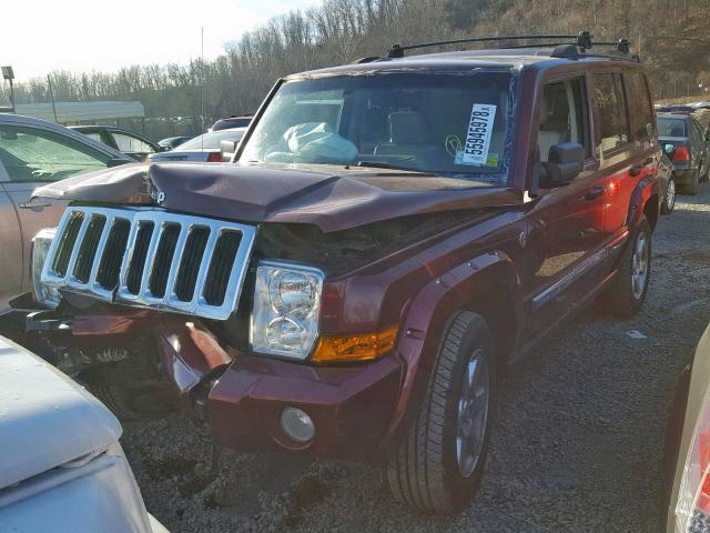 1J8HG58238C168879 - 2008 JEEP COMMANDER Qırmızı foto 2