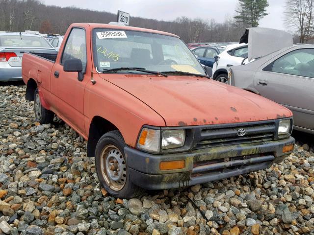 4TARN81A5RZ277701 - 1994 TOYOTA PICKUP 1/2 RED photo 1