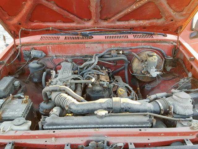 4TARN81A5RZ277701 - 1994 TOYOTA PICKUP 1/2 RED photo 7