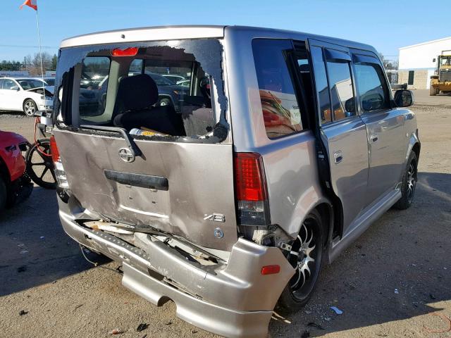 JTLKT324840168254 - 2004 TOYOTA SCION XB Boz foto 4