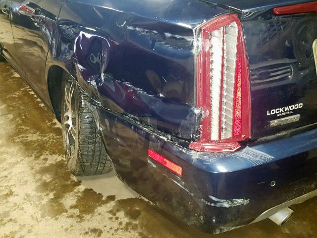 1G6DC67A950173682 - 2005 CADILLAC STS BLUE photo 9