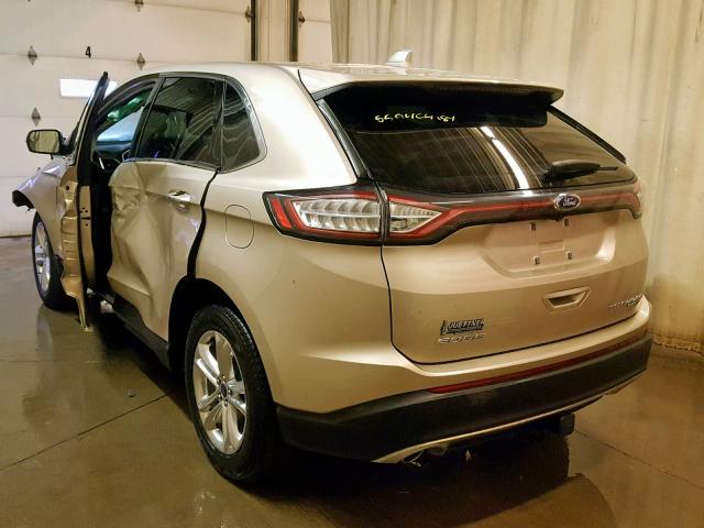 2FMPK4K99JBB79498 - 2018 FORD EDGE TITAN TAN photo 3