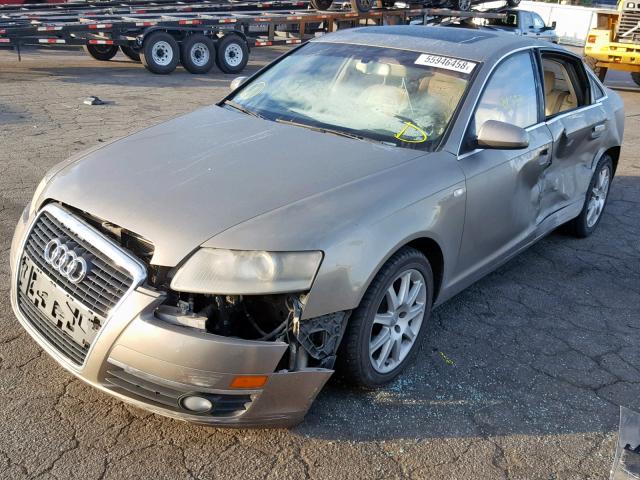 WAUDG74F95N067451 - 2005 AUDI A6 3.2 QUA GOLD photo 2