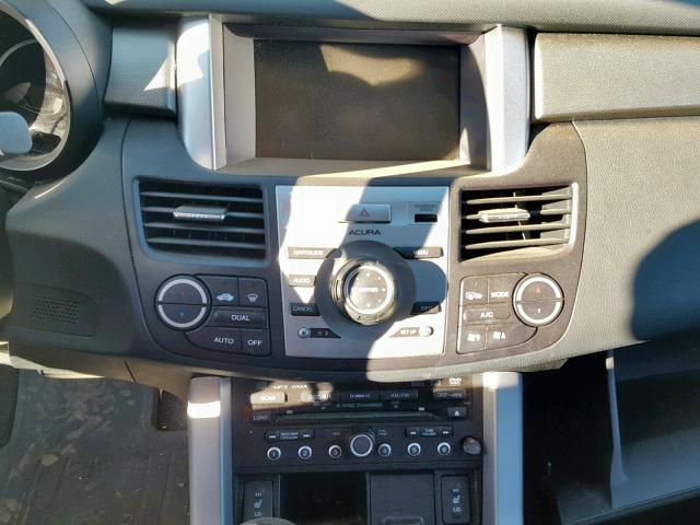 5J8TB18598A018498 - 2008 ACURA RDX TECHNO BLACK photo 9