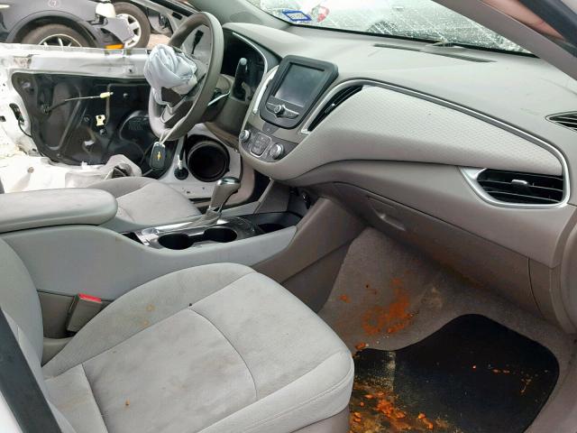 1G1ZB5ST2GF190423 - 2016 CHEVROLET MALIBU LS WHITE photo 5