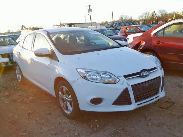 1FADP3F21EL400510 - 2014 FORD FOCUS SE WHITE photo 1