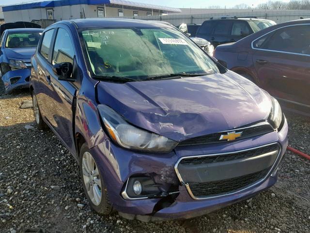 KL8CD6SA3GC540177 - 2016 CHEVROLET SPARK 1LT BLUE photo 1