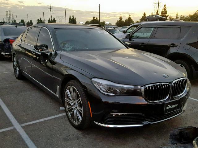 WBA7E2C56GG503954 - 2016 BMW 740 I BLACK photo 1