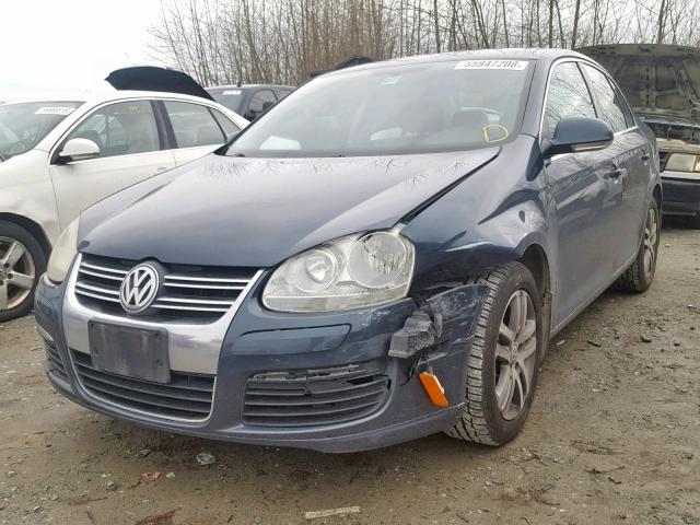 3VWST71K96M641045 - 2006 VOLKSWAGEN JETTA TDI GRAY photo 2