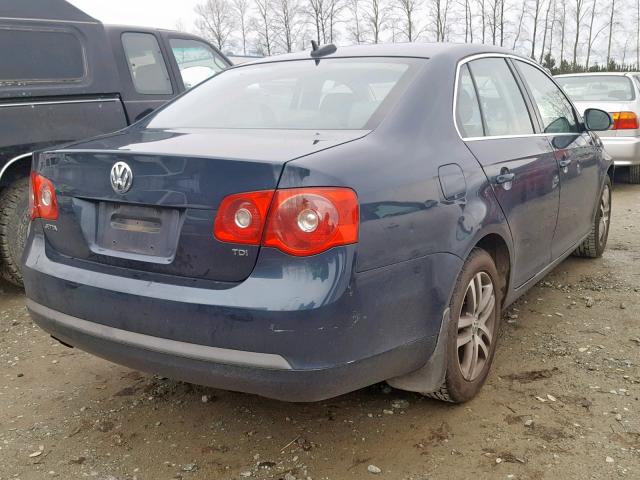 3VWST71K96M641045 - 2006 VOLKSWAGEN JETTA TDI GRAY photo 4