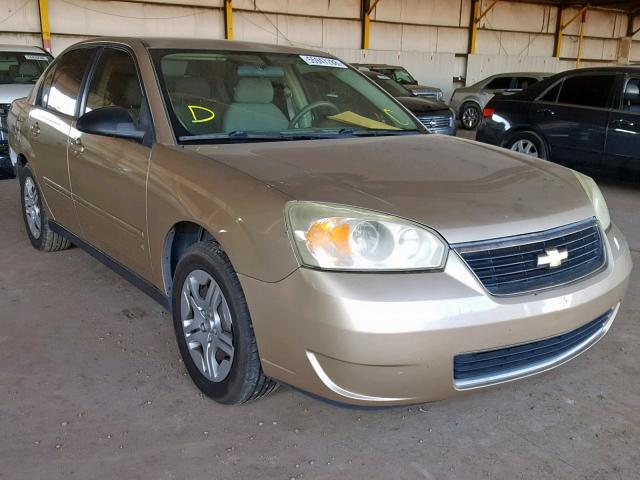 1G1ZS53886F259396 - 2006 CHEVROLET MALIBU LS 金色 照片 1