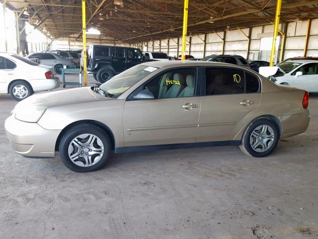 1G1ZS53886F259396 - 2006 CHEVROLET MALIBU LS 金色 照片 9