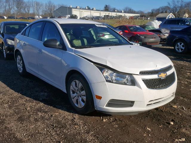 1G1PC5SH4C7323204 - 2012 CHEVROLET CRUZE LS WHITE photo 1