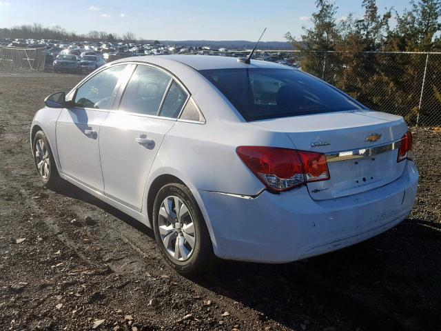 1G1PC5SH4C7323204 - 2012 CHEVROLET CRUZE LS WHITE photo 3