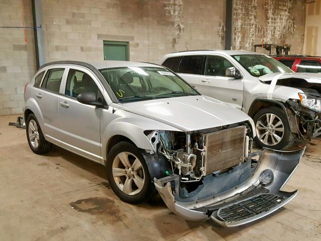 1B3CB4HA6AD545238 - 2010 DODGE CALIBER SX SILVER photo 1