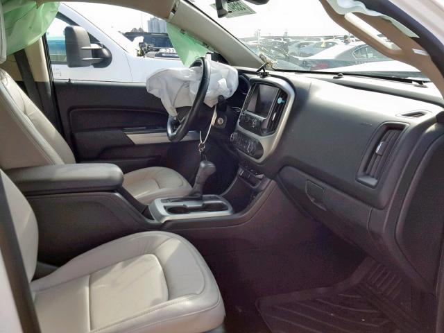 1GCGSBE3XF1207621 - 2015 CHEVROLET COLORADO L WHITE photo 5