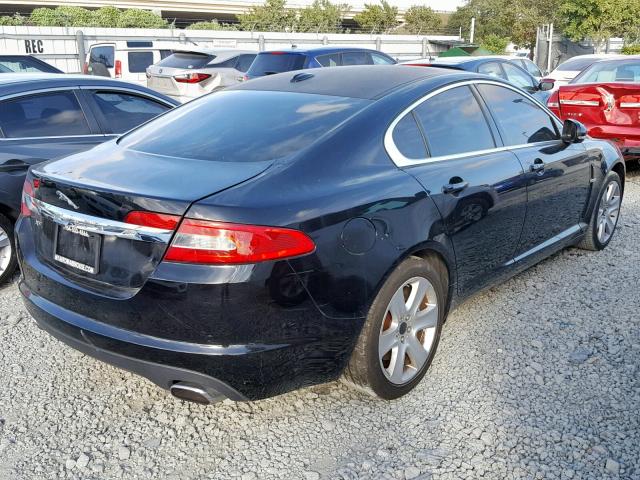 SAJWA0FA4AHR54536 - 2010 JAGUAR XF LUXURY BLUE photo 4