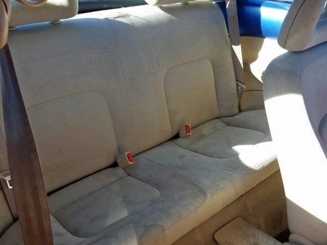 3VWBB61C6WM005902 - 1998 VOLKSWAGEN NEW BEETLE 蓝色 照片 6