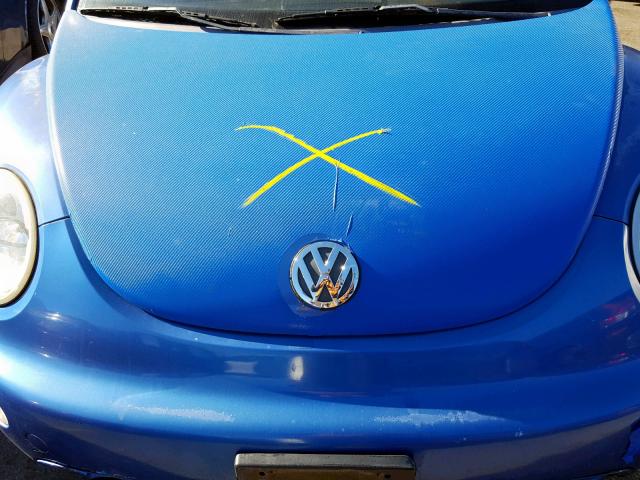3VWBB61C6WM005902 - 1998 VOLKSWAGEN NEW BEETLE 蓝色 照片 7