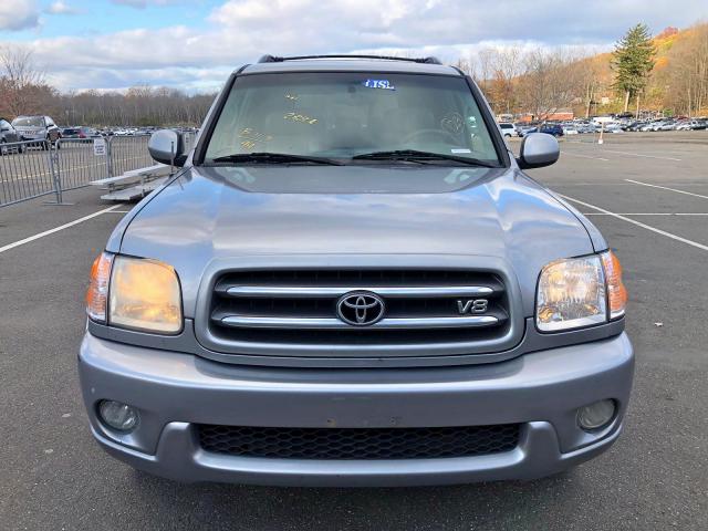 5TDBT48A43S191170 - 2003 TOYOTA SEQUOIA LI GRAY photo 5