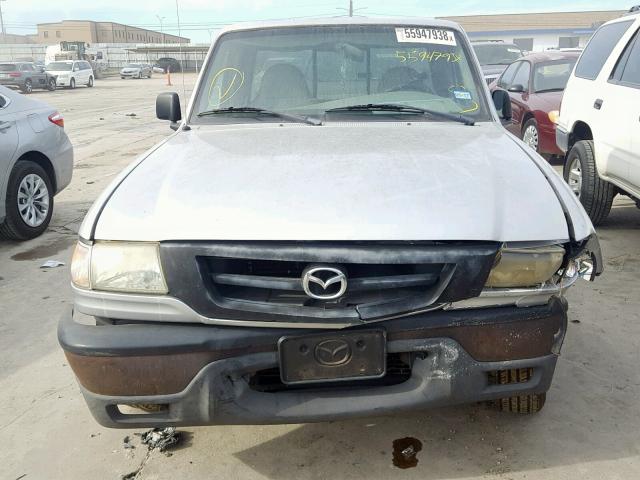 4F4YR12D02TM07467 - 2002 MAZDA B2300 SILVER photo 9