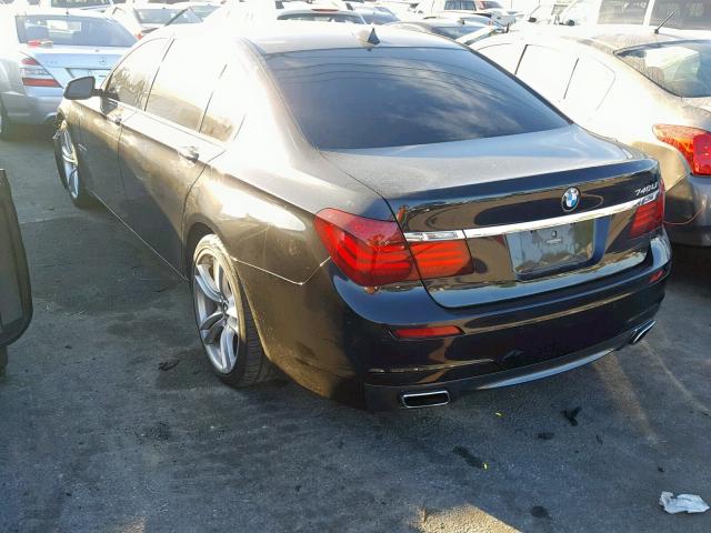 WBAYE4C57FD947523 - 2015 BMW 740 LI BLACK photo 3