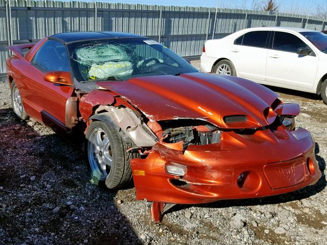 2G2FV22G622125477 - 2002 PONTIAC FIREBIRD F ORANGE photo 1