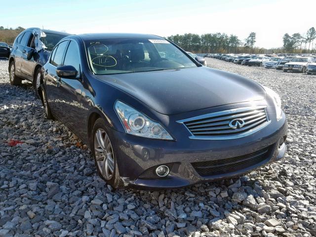 JN1CV6AR9BM353088 - 2011 INFINITI G37 BLUE photo 1