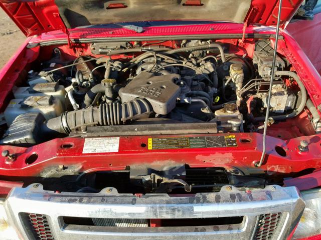 1FTZR45E26PA40198 - 2006 FORD RANGER SUP RED photo 7