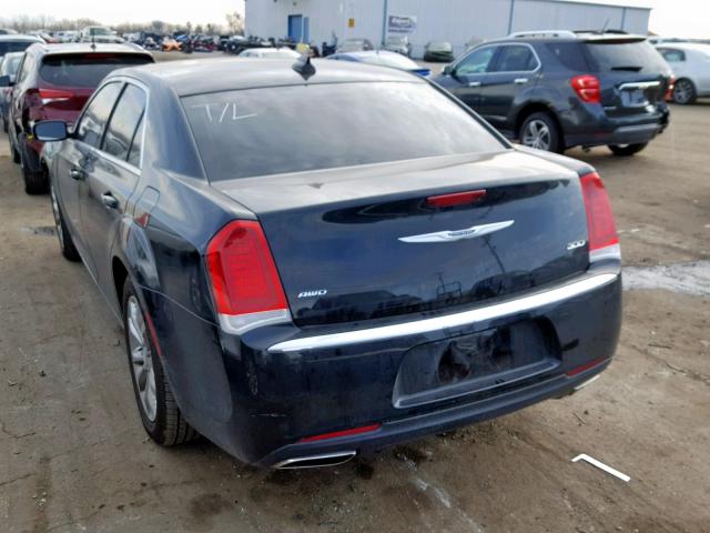 2C3CCARG2JH332047 - 2018 CHRYSLER 300 TOURIN BLACK photo 3