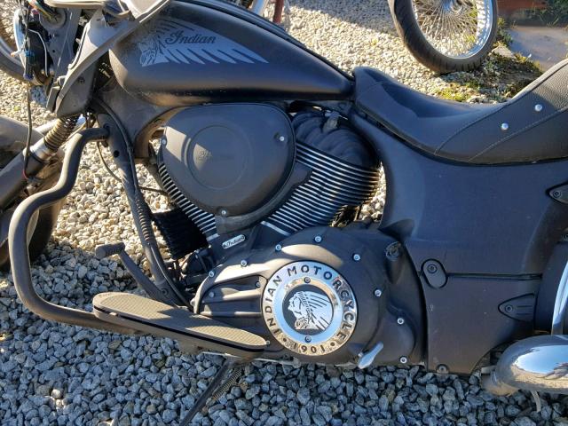 56KTCDAA0G3341436 - 2016 INDIAN MOTORCYCLE CO. CHIEFTAIN BLACK photo 7