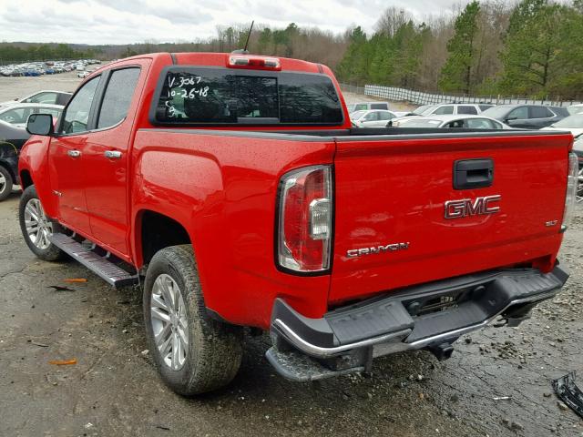 1GTG5CE32F1253067 - 2015 GMC CANYON SLT RED photo 3