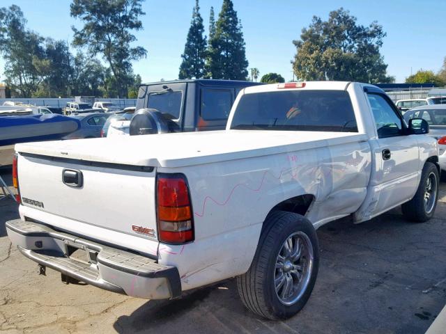 3GTEC14X86G263643 - 2006 GMC NEW SIERRA WHITE photo 4