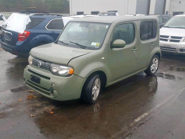 JN8AZ28R29T128099 - 2009 NISSAN CUBE BASE GREEN photo 2