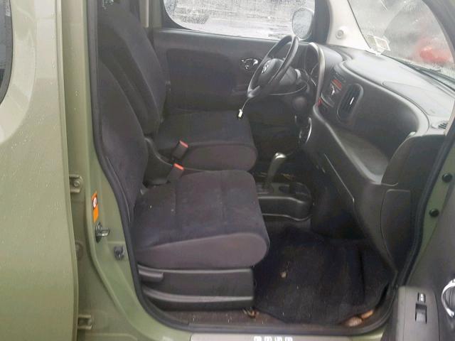 JN8AZ28R29T128099 - 2009 NISSAN CUBE BASE GREEN photo 5