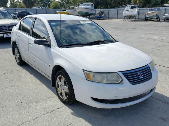 1G8AJ58F26Z140816 - 2006 SATURN ION LEVEL WHITE photo 1