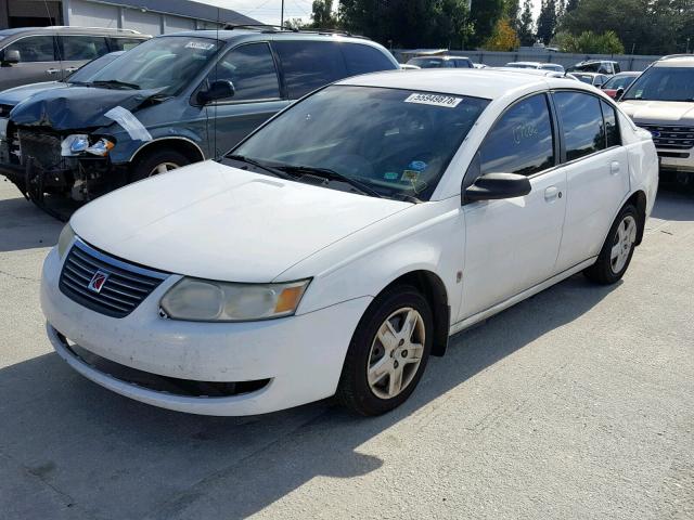 1G8AJ58F26Z140816 - 2006 SATURN ION LEVEL WHITE photo 2