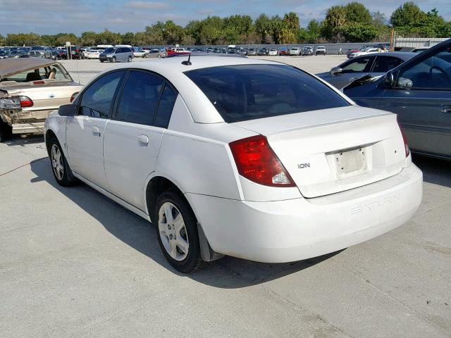 1G8AJ58F26Z140816 - 2006 SATURN ION LEVEL WHITE photo 3