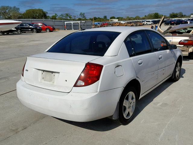 1G8AJ58F26Z140816 - 2006 SATURN ION LEVEL WHITE photo 4